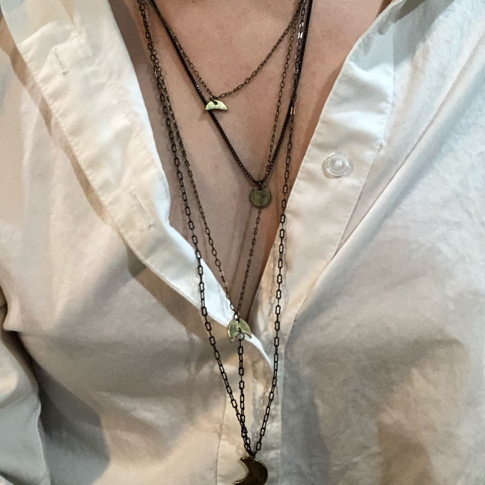 Moon & stars necklace 🌛💫✨